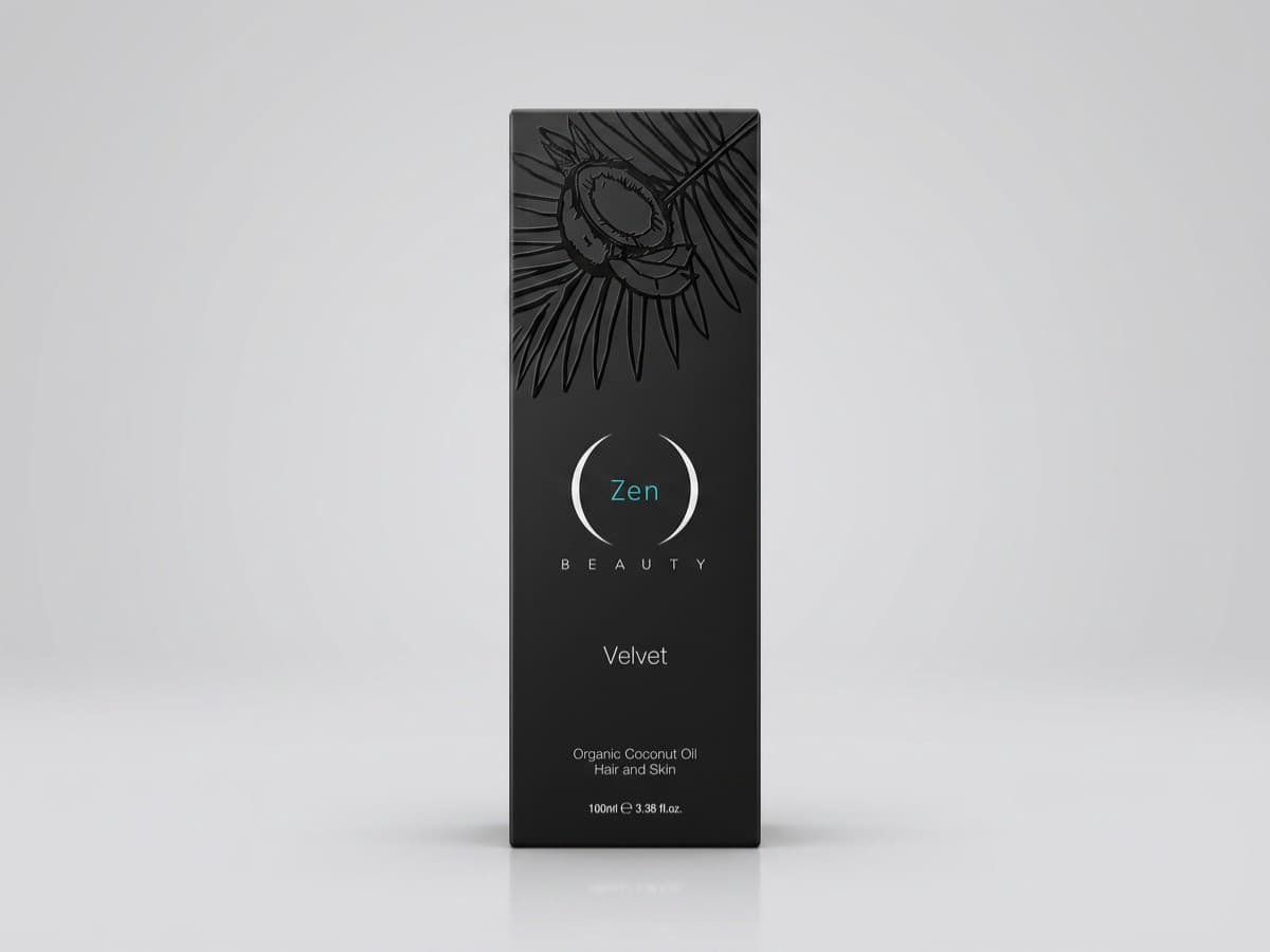 Zen Beauty Velvet Organic Coconut Oil